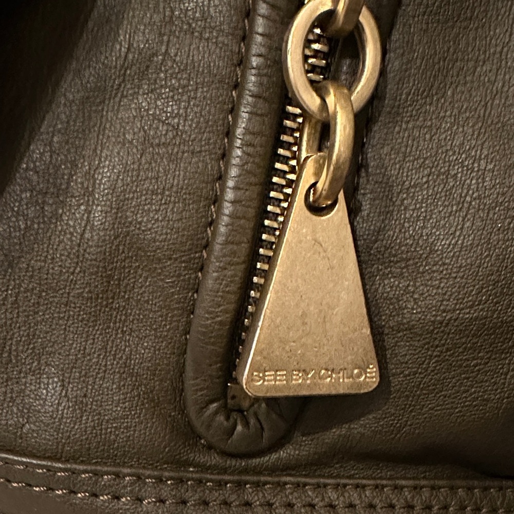 See By Chloe Dark Olive Crossbody Bag - Picture 4 of 10